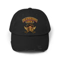 Blackbeard's Crew Distressed Baseball Cap — Pirate Skull Patch Hat