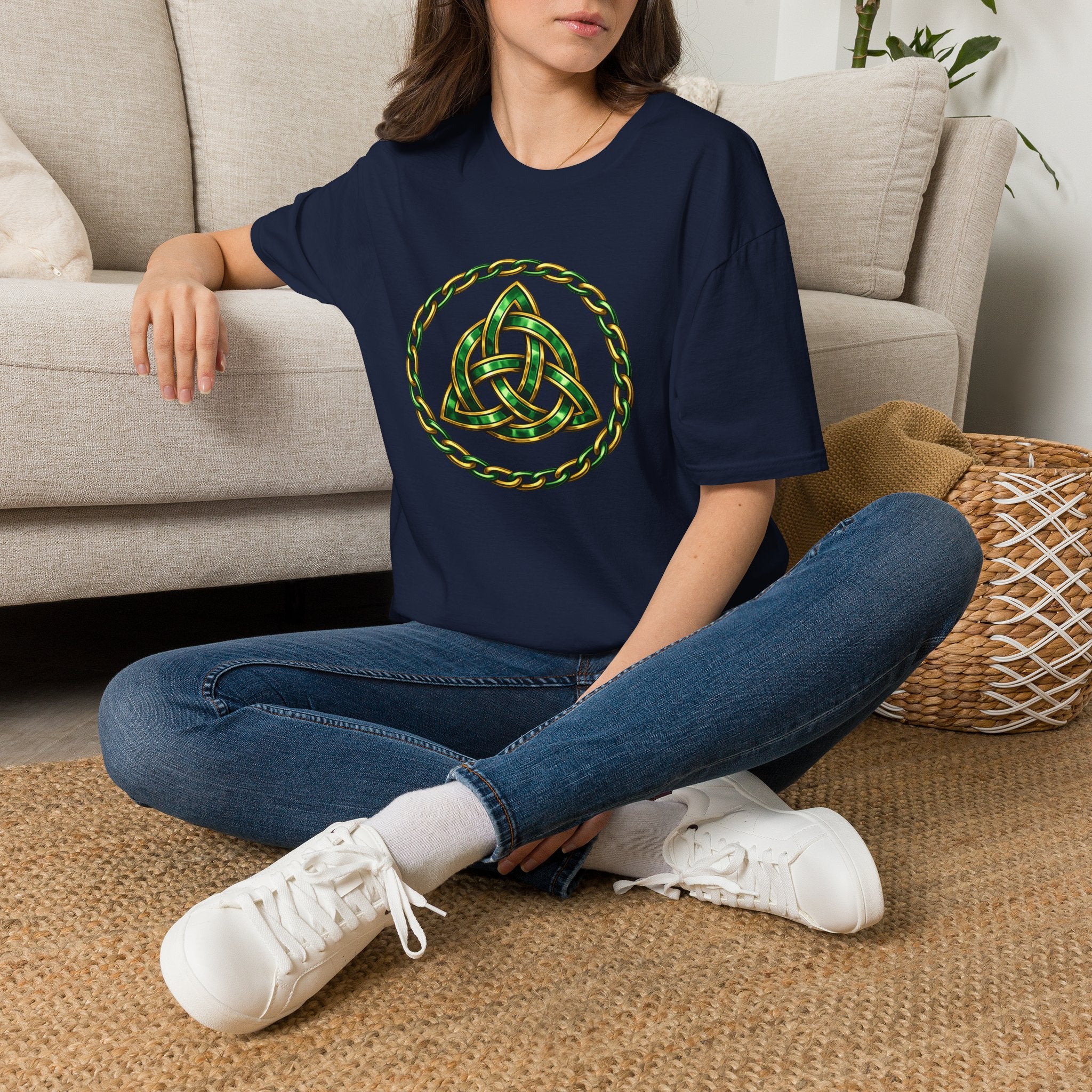 Celtic Trinity Knot T‑Shirt —Celtic Knotwork Tee