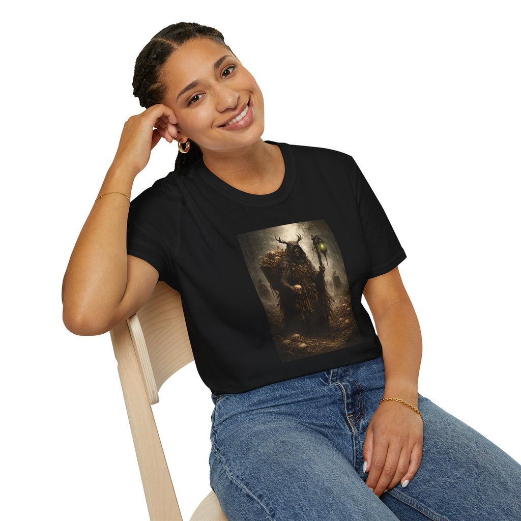 The Collector T-Shirt — Dark Fantasy Bone Collector Tee
