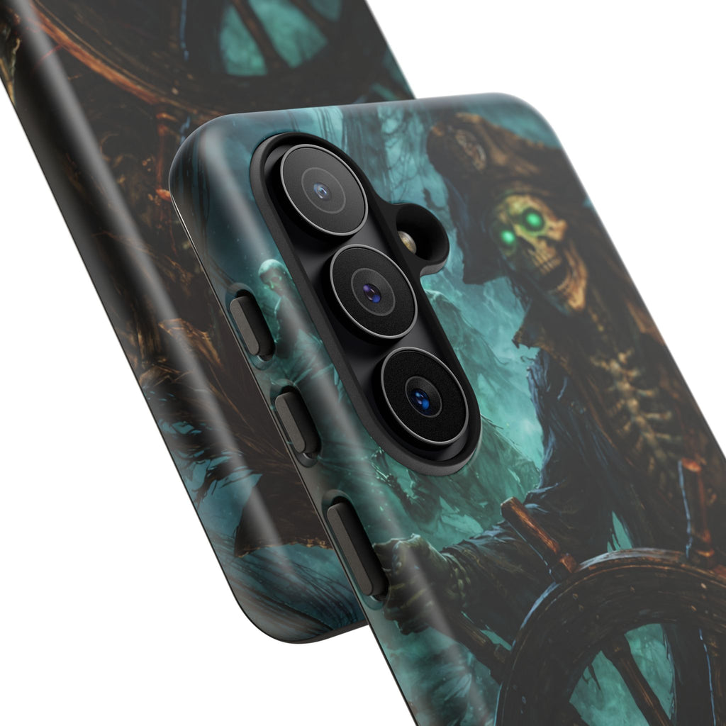 Pirate Skeleton Phone Case — Haunted Ship Captain iPhone Cover