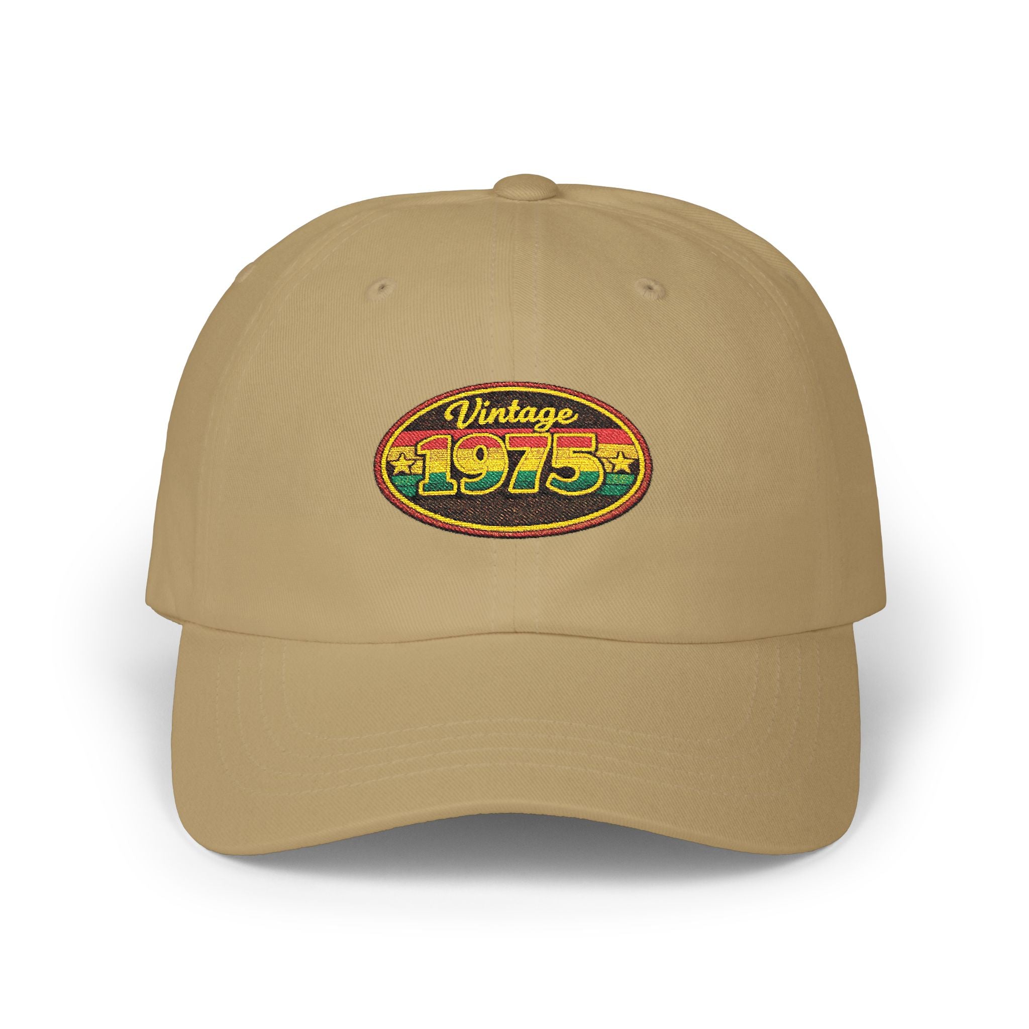 Dad Cap — Vintage 1975 Embroidered Patch Hat