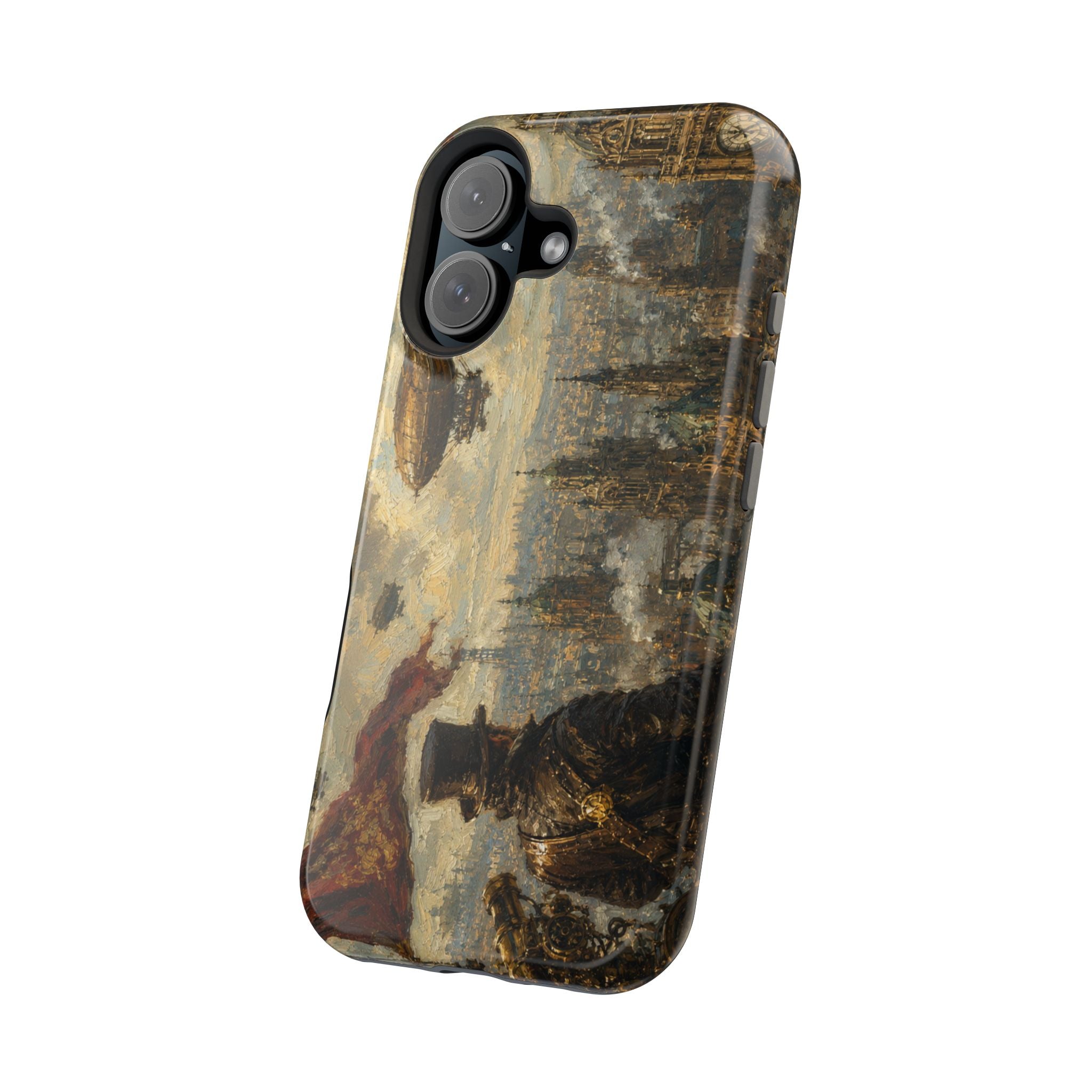 Steampunk Scene Magnetic Impact-Resistant Phone Case
