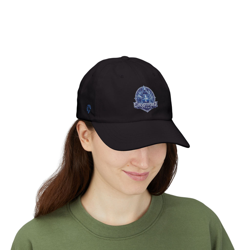 Ghostforge Studio Classic Dad Cap – Embroidered Electric Logo Baseball Hat