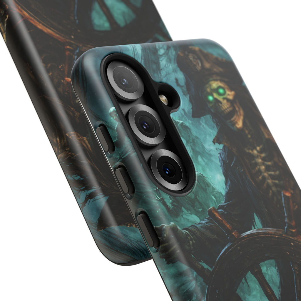 Pirate Skeleton Phone Case — Haunted Ship Captain iPhone Cover