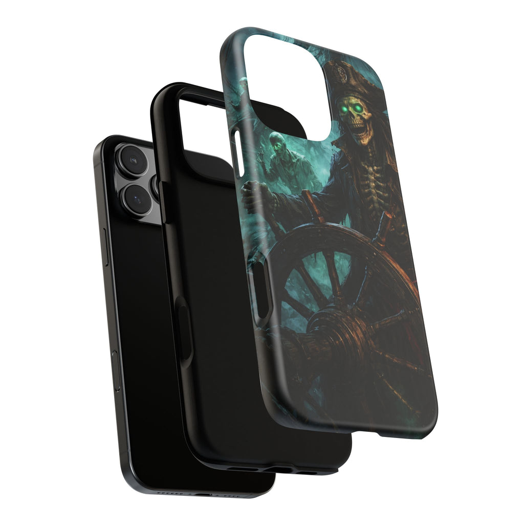 Pirate Skeleton Phone Case — Haunted Ship Captain iPhone Cover