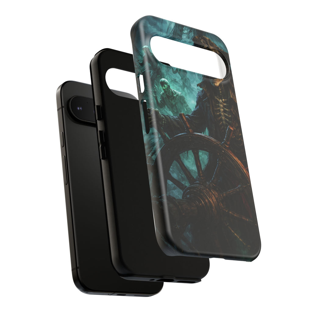 Pirate Skeleton Phone Case — Haunted Ship Captain iPhone Cover