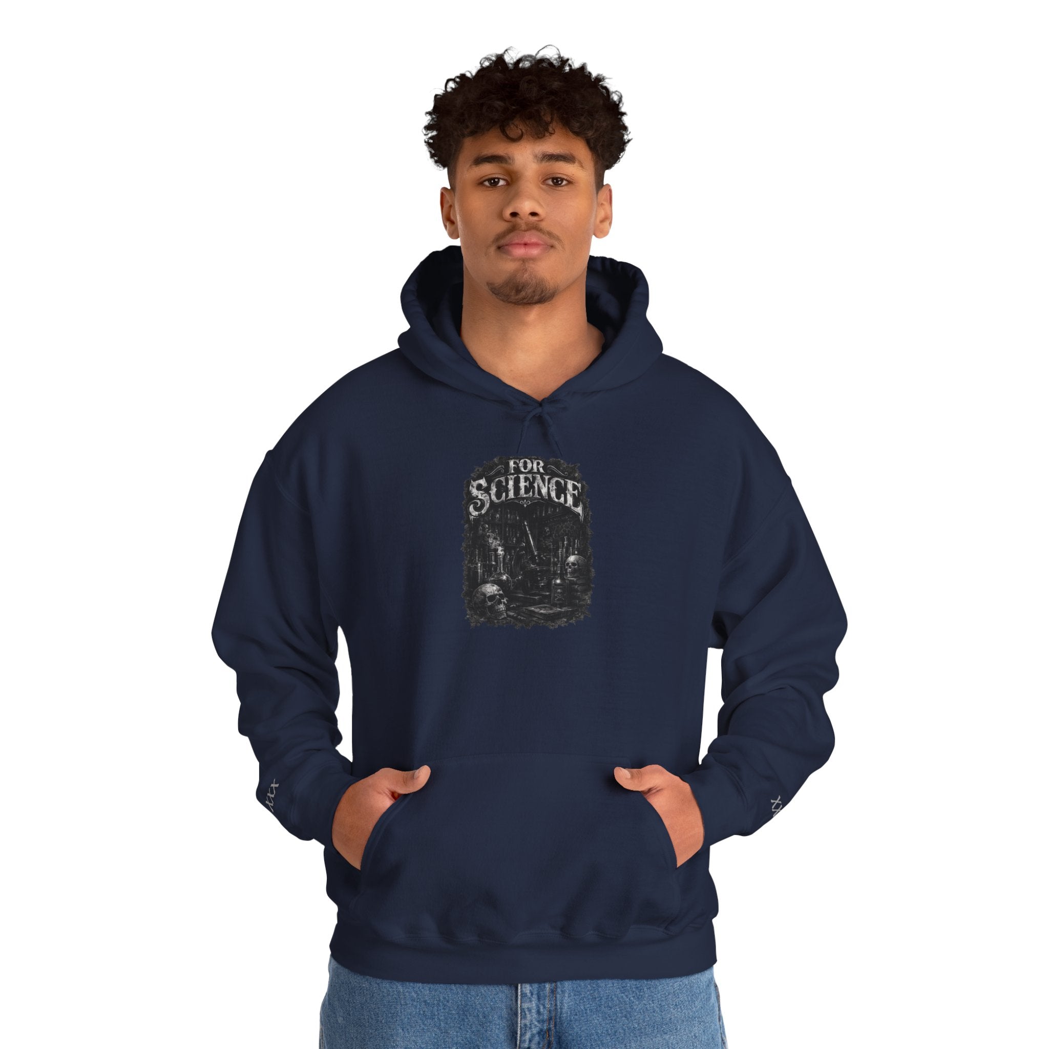 For Science Hoodie — Vintage ' FOR SCIENCE' Pullover