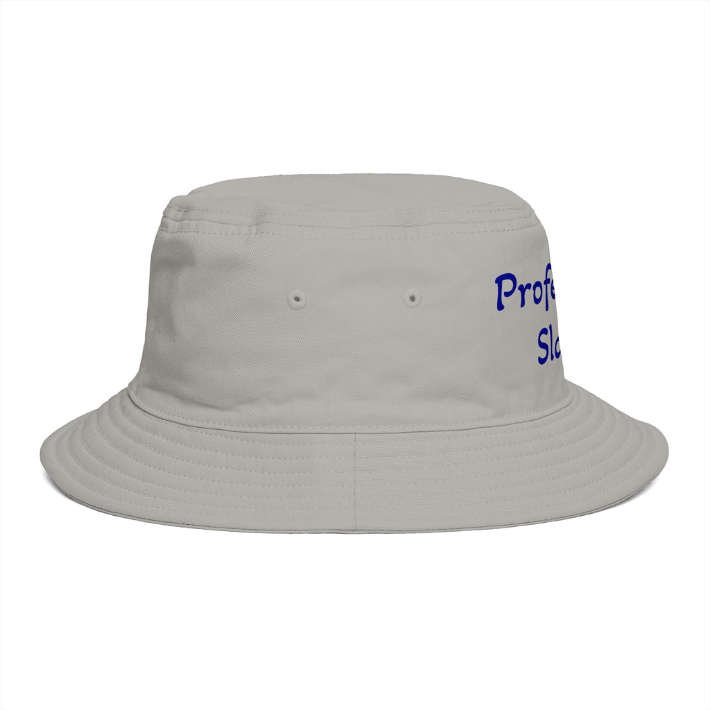 Professional Slacker Bucket Hat — Funny Casual Brim Hat for Laid-Back Style
