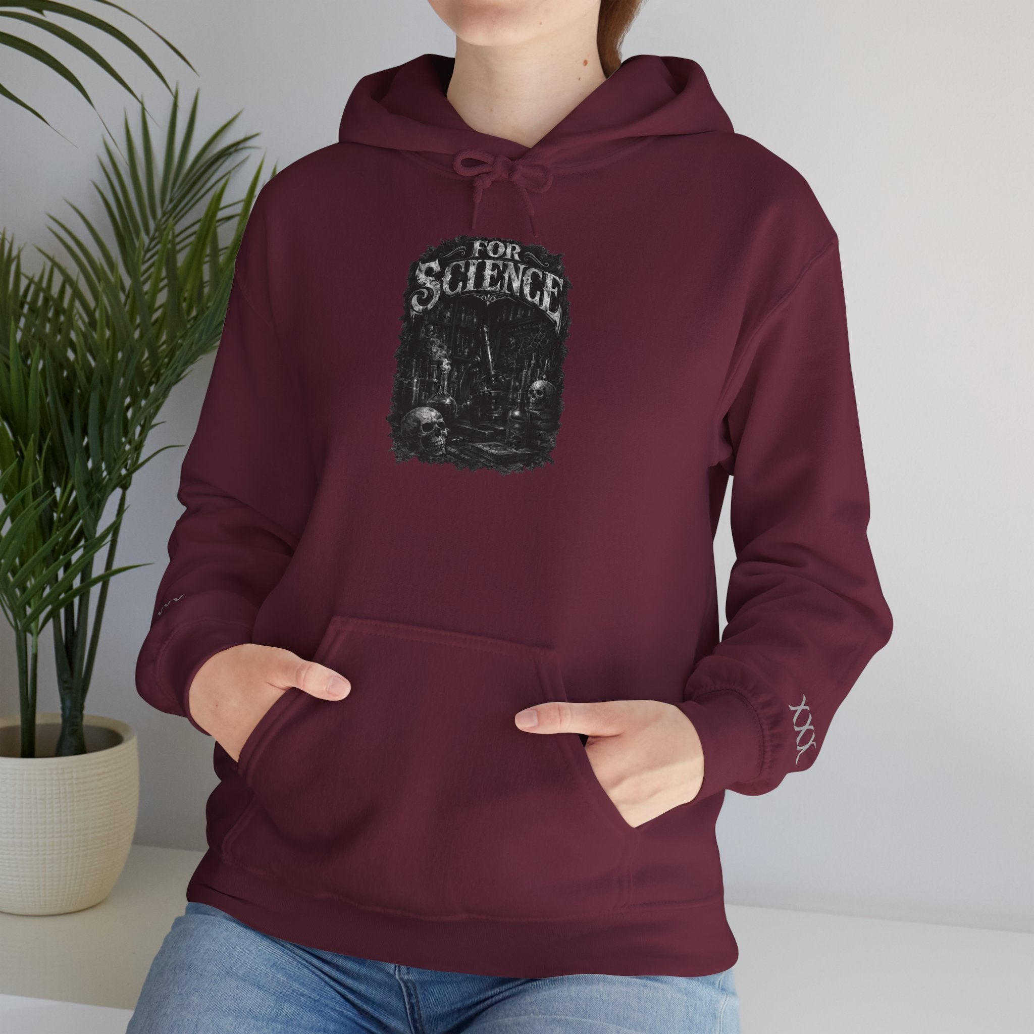 For Science Hoodie — Vintage ' FOR SCIENCE' Pullover