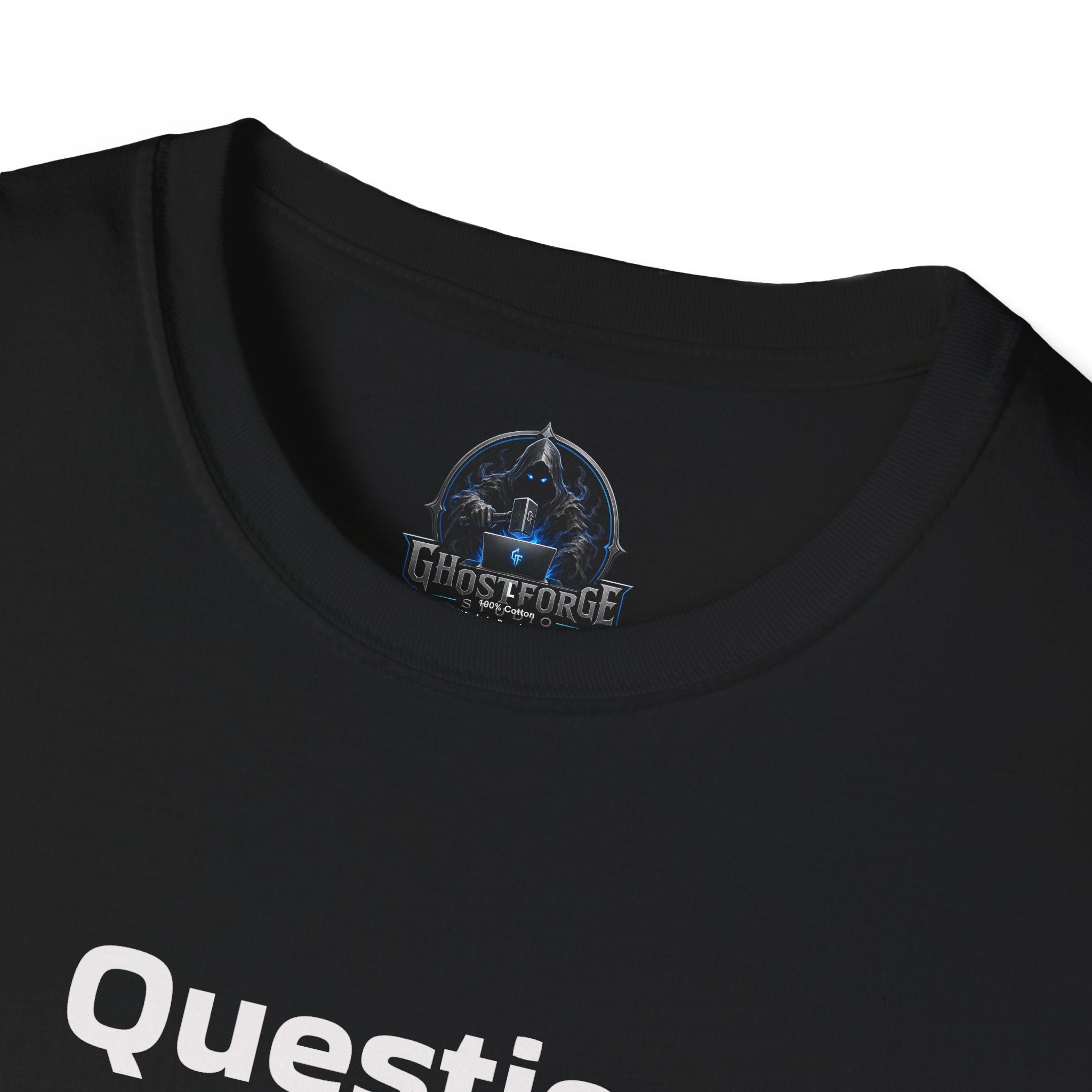 Question EVERYTHING T-Shirt — Bold Skepticism Graphic Tee