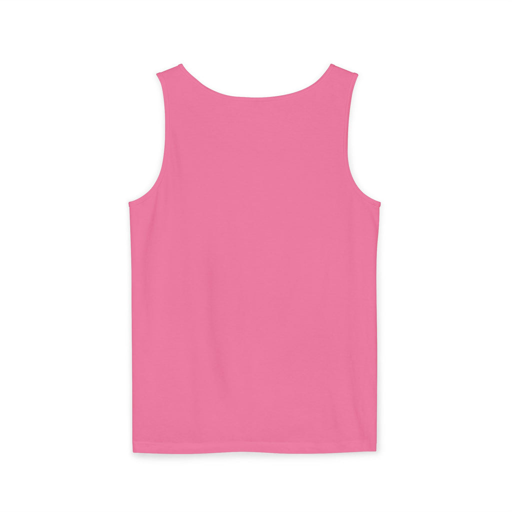 Demon Skull Flame Tank Top — Horror Graphic Summer Tee