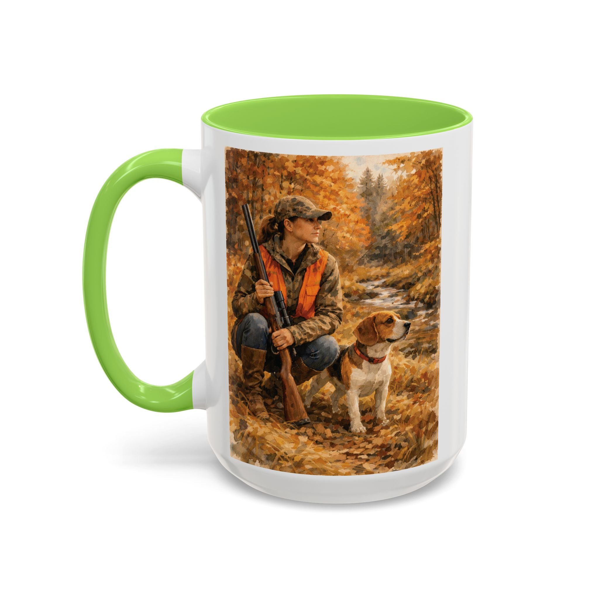 Autumn Hunt Mug – Hunter & Retriever Coffee Cup (11oz/15oz)