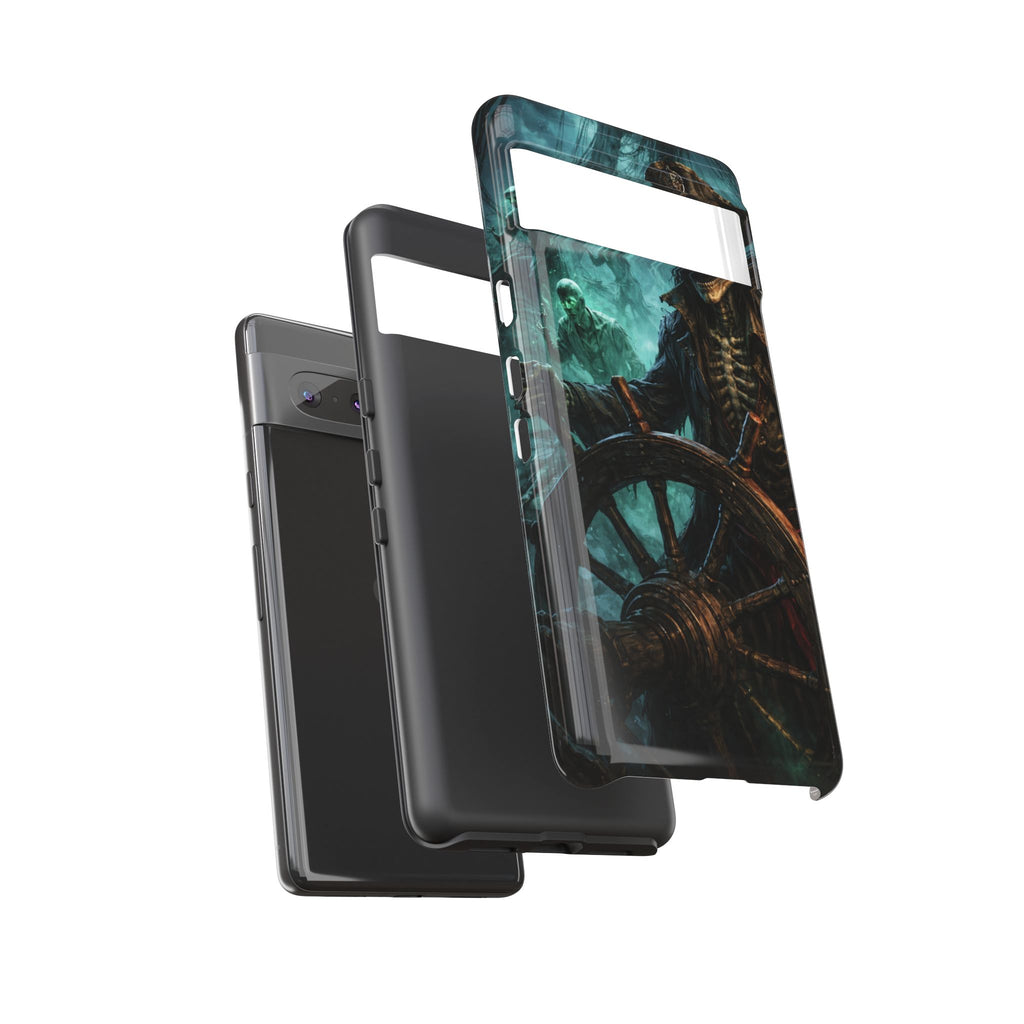 Pirate Skeleton Phone Case — Haunted Ship Captain iPhone Cover