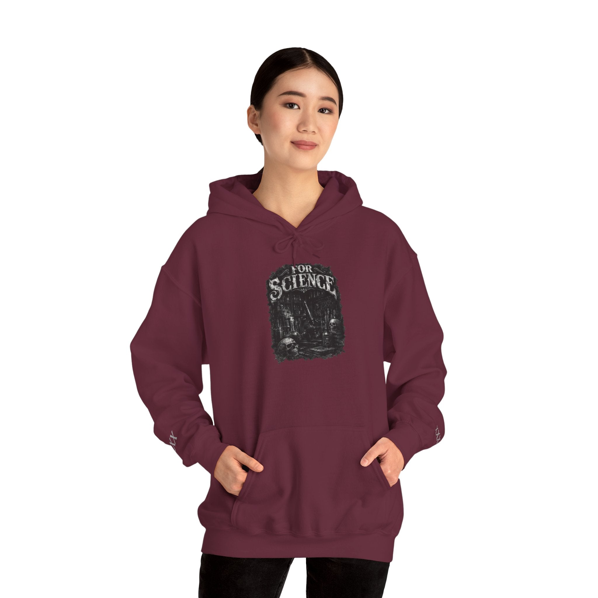 For Science Hoodie — Vintage ' FOR SCIENCE' Pullover