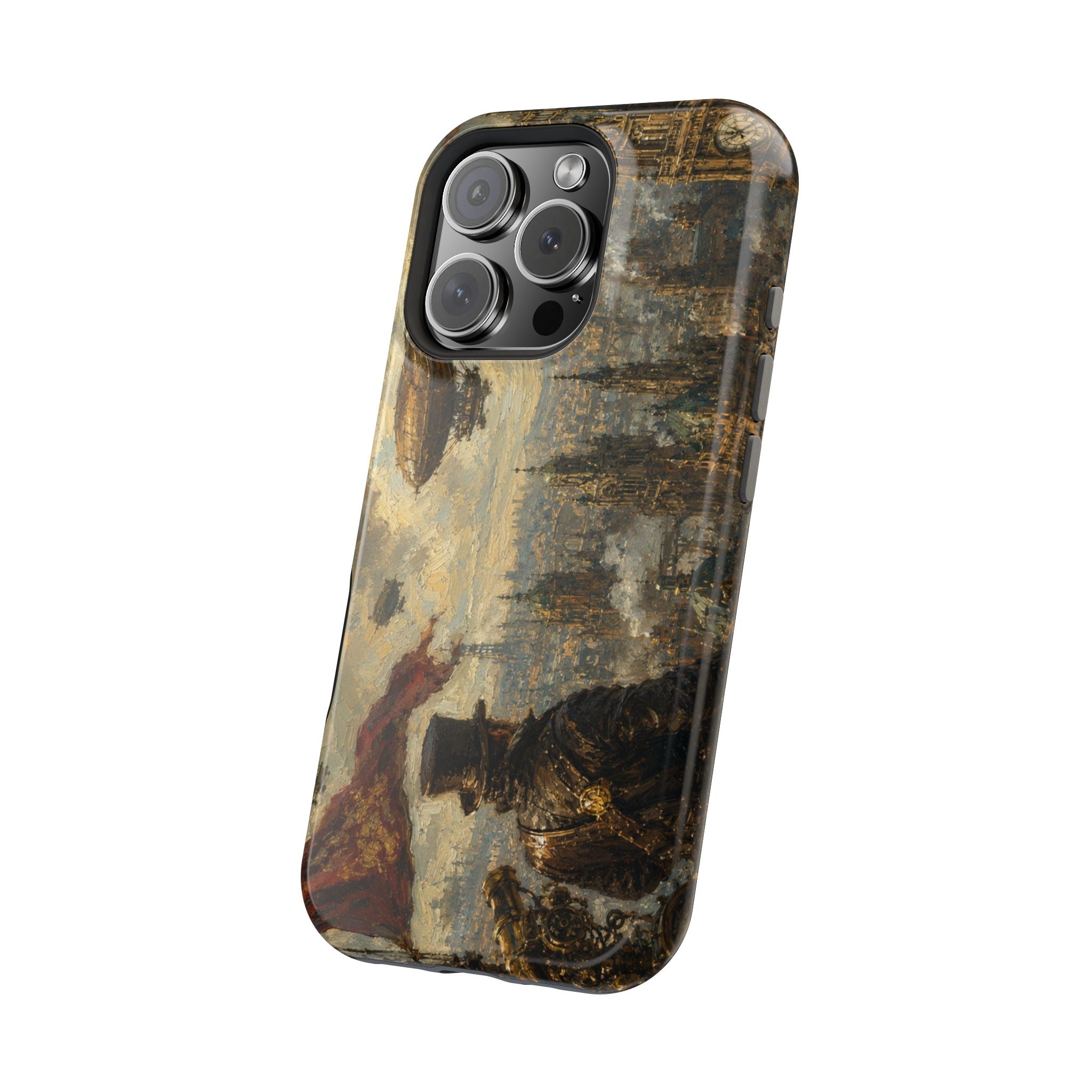 Steampunk Scene Magnetic Impact-Resistant Phone Case