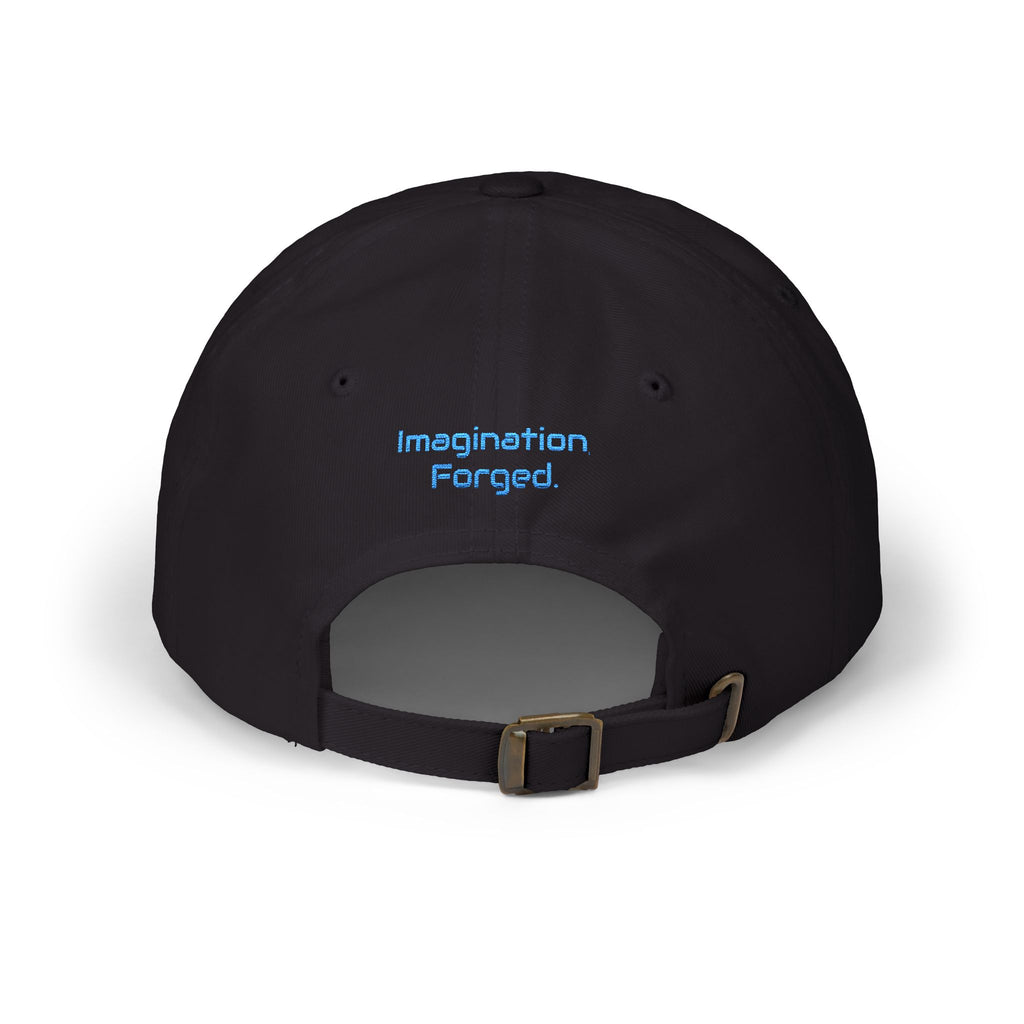Ghostforge Studio Classic Dad Cap – Embroidered Electric Logo Baseball Hat