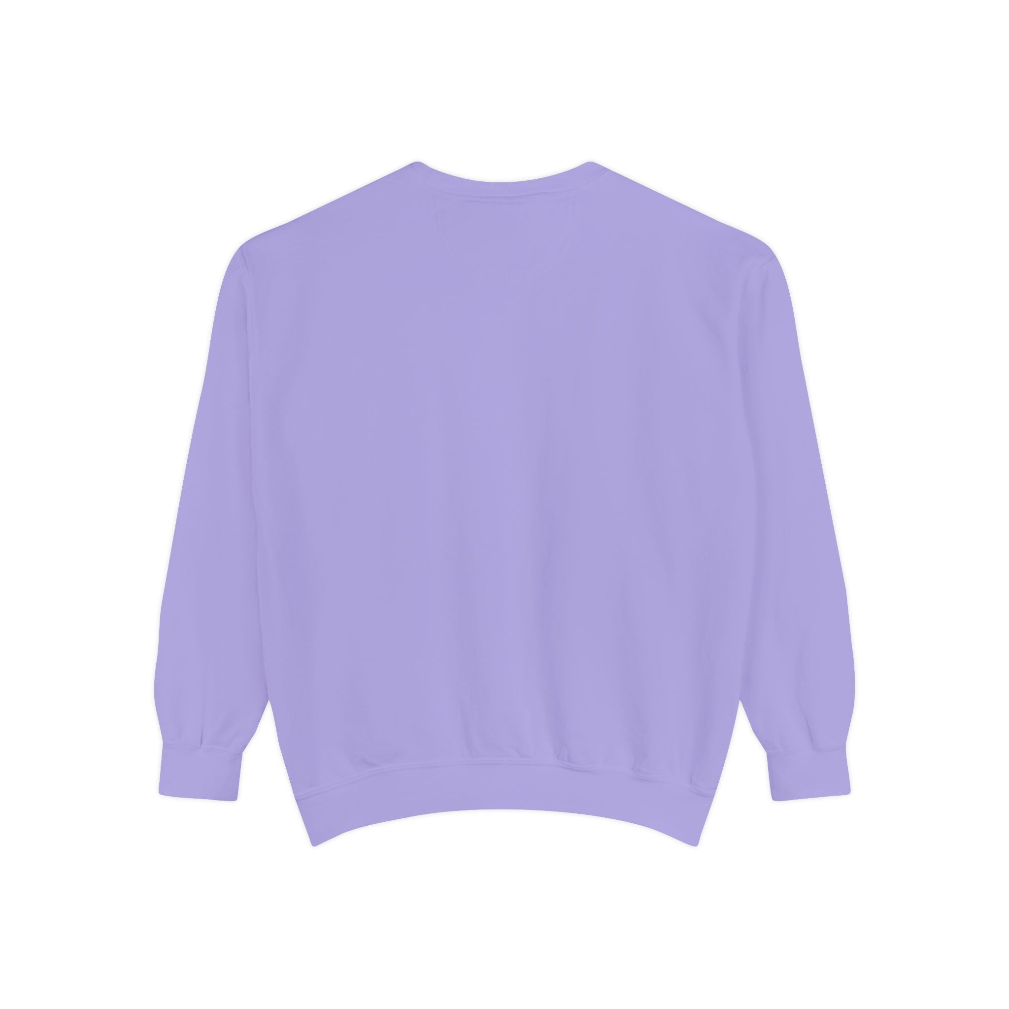 Dragon Night Sweatshirt — Mystical Purple Dragon Over Moonlit Village