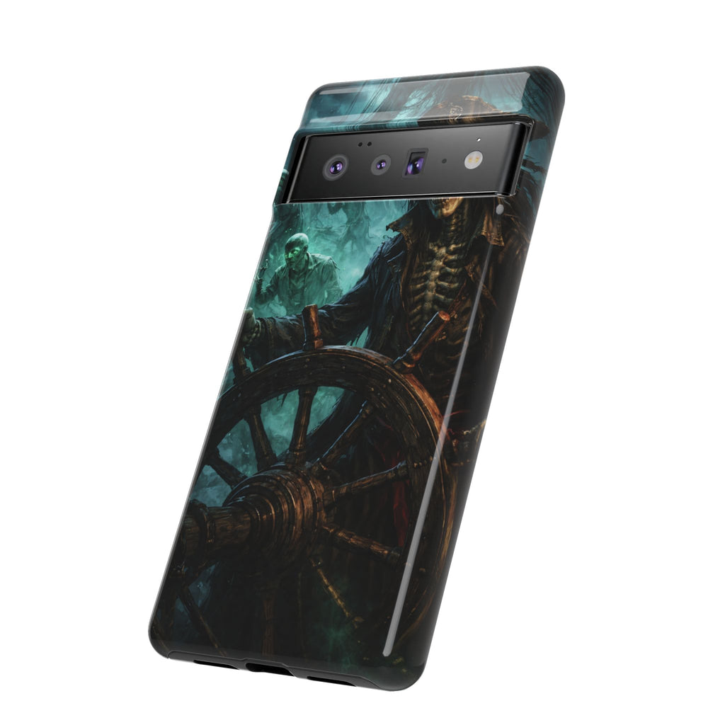 Pirate Skeleton Phone Case — Haunted Ship Captain iPhone Cover