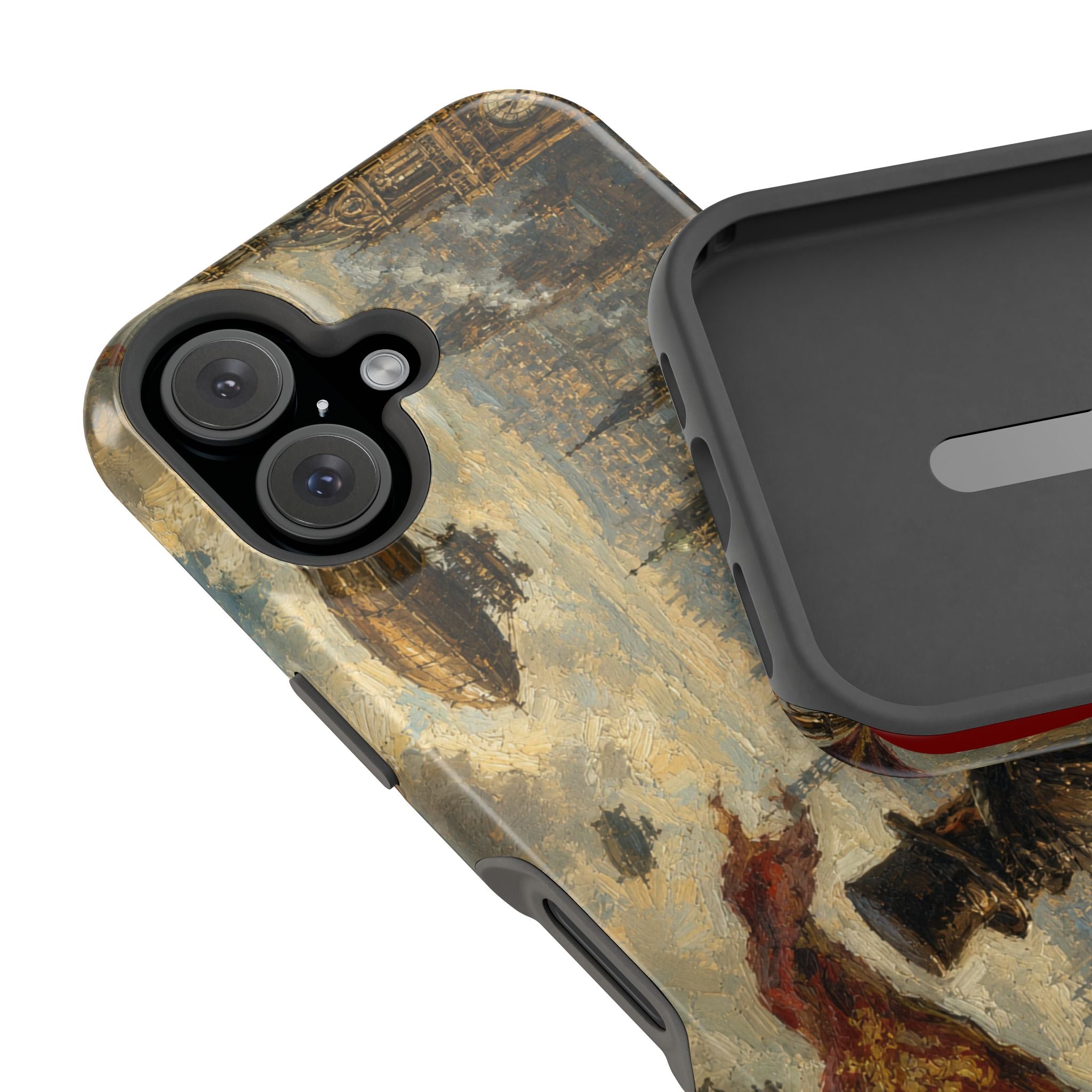 Steampunk Scene Magnetic Impact-Resistant Phone Case