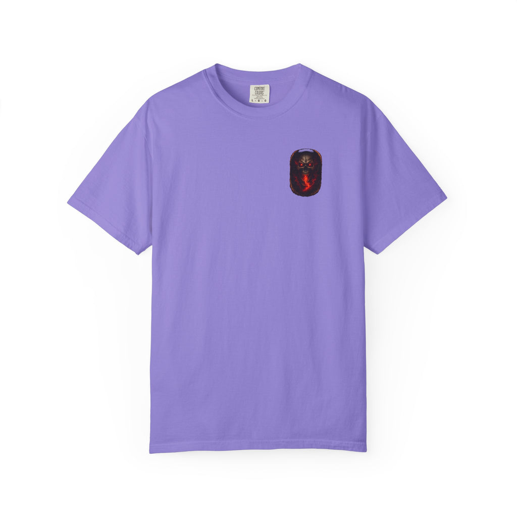 Premium Devil's Reject Skull T-Shirt — Flaming Skull Graphic Tee