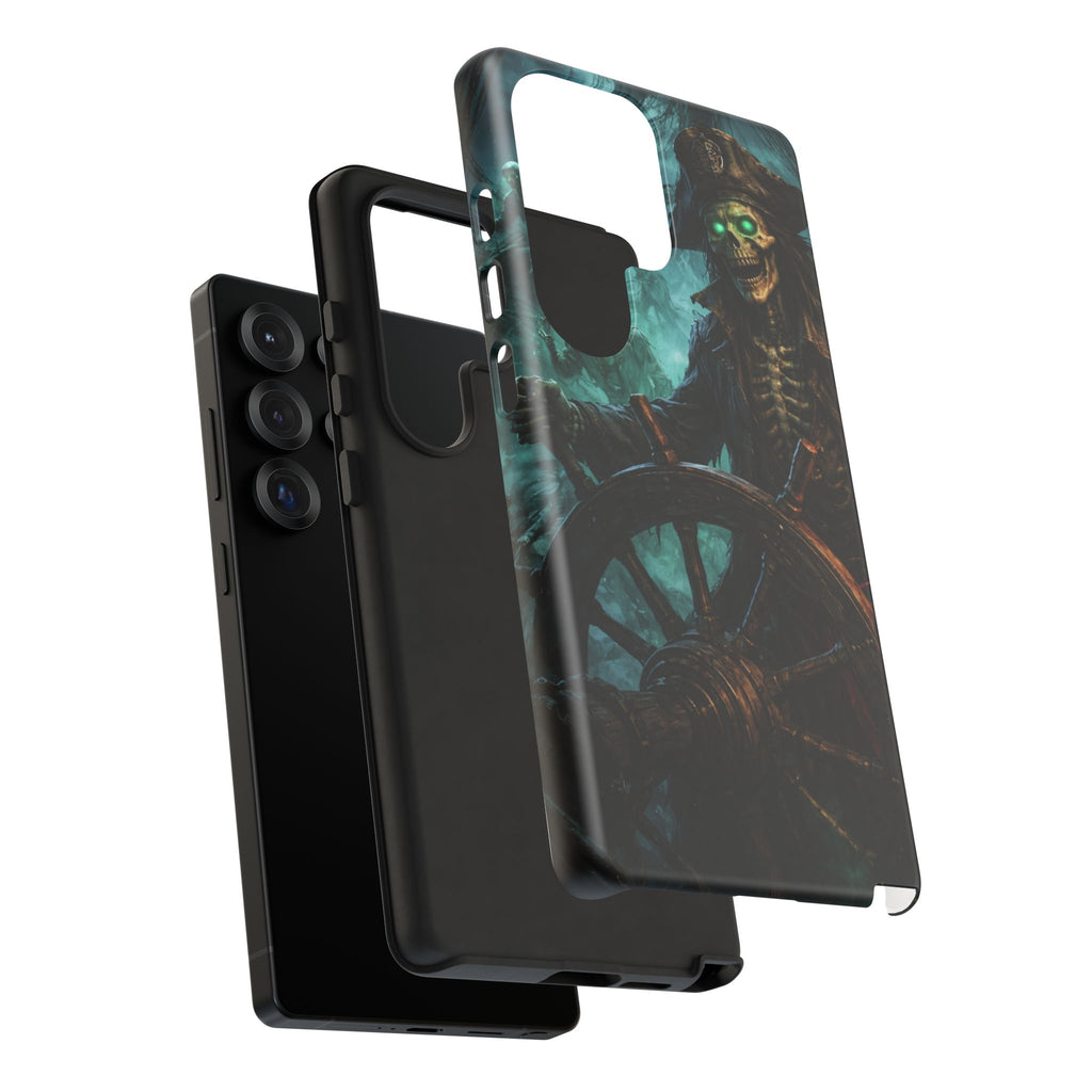Pirate Skeleton Phone Case — Haunted Ship Captain iPhone Cover