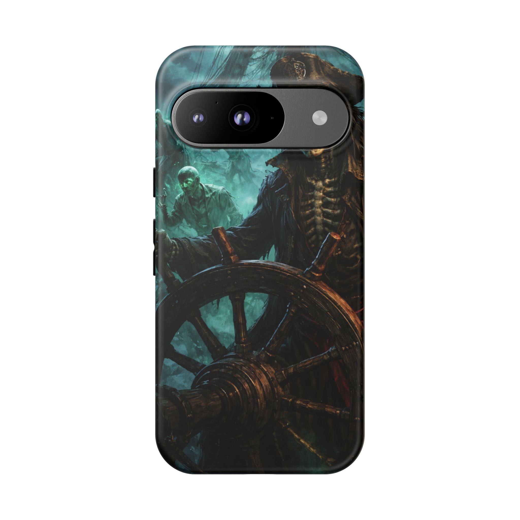 Pirate Skeleton Phone Case — Haunted Ship Captain iPhone Cover