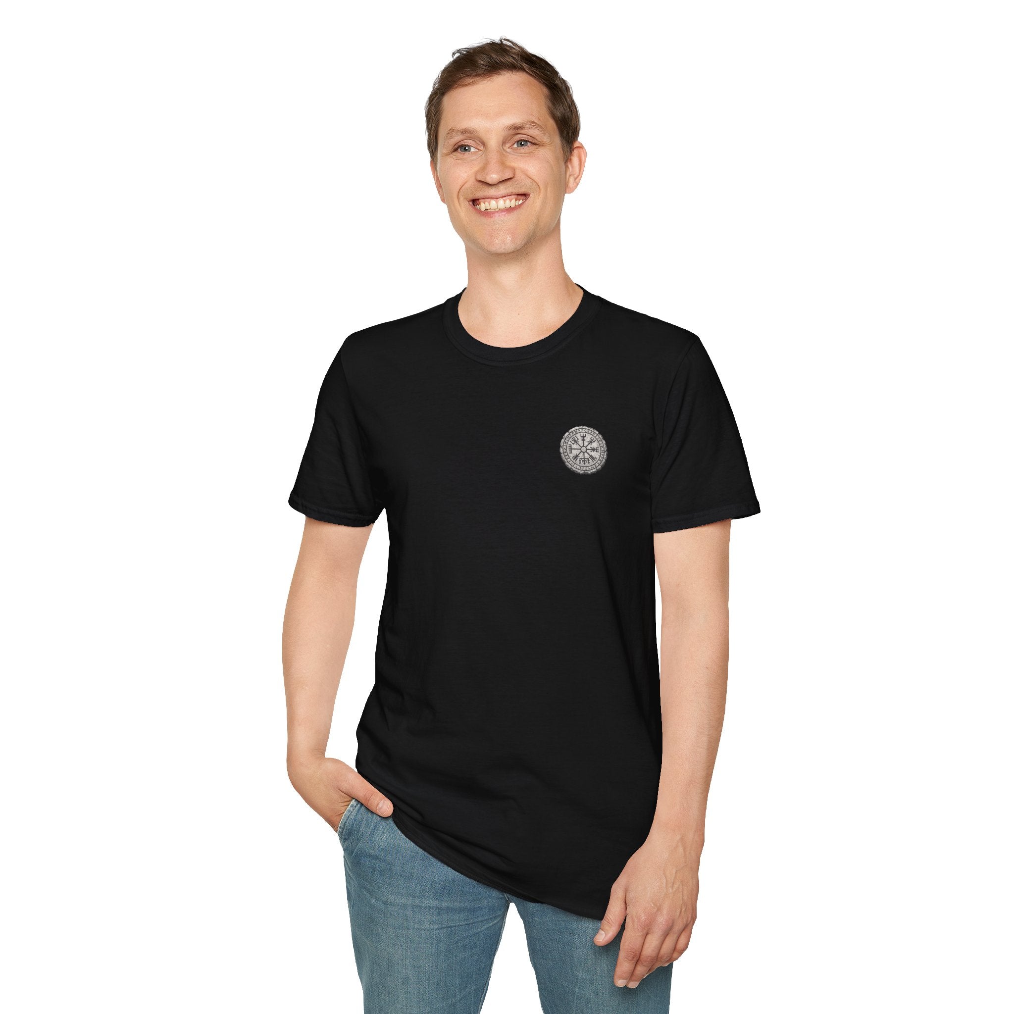 Viking Valhalla Compass T‑Shirt — Graphic Tee