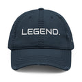 Legend - Embroidered Distressed Dad Hat (Embroidery)