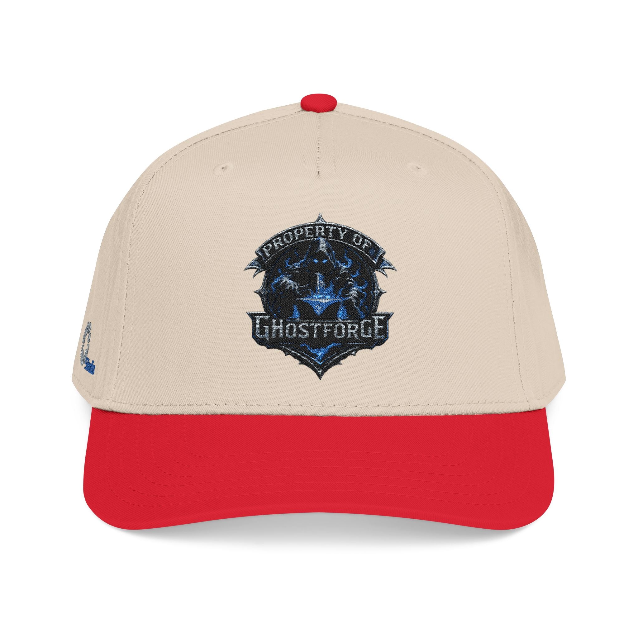 GhostForge Logo Mid Profile Baseball Cap Property Of Hat