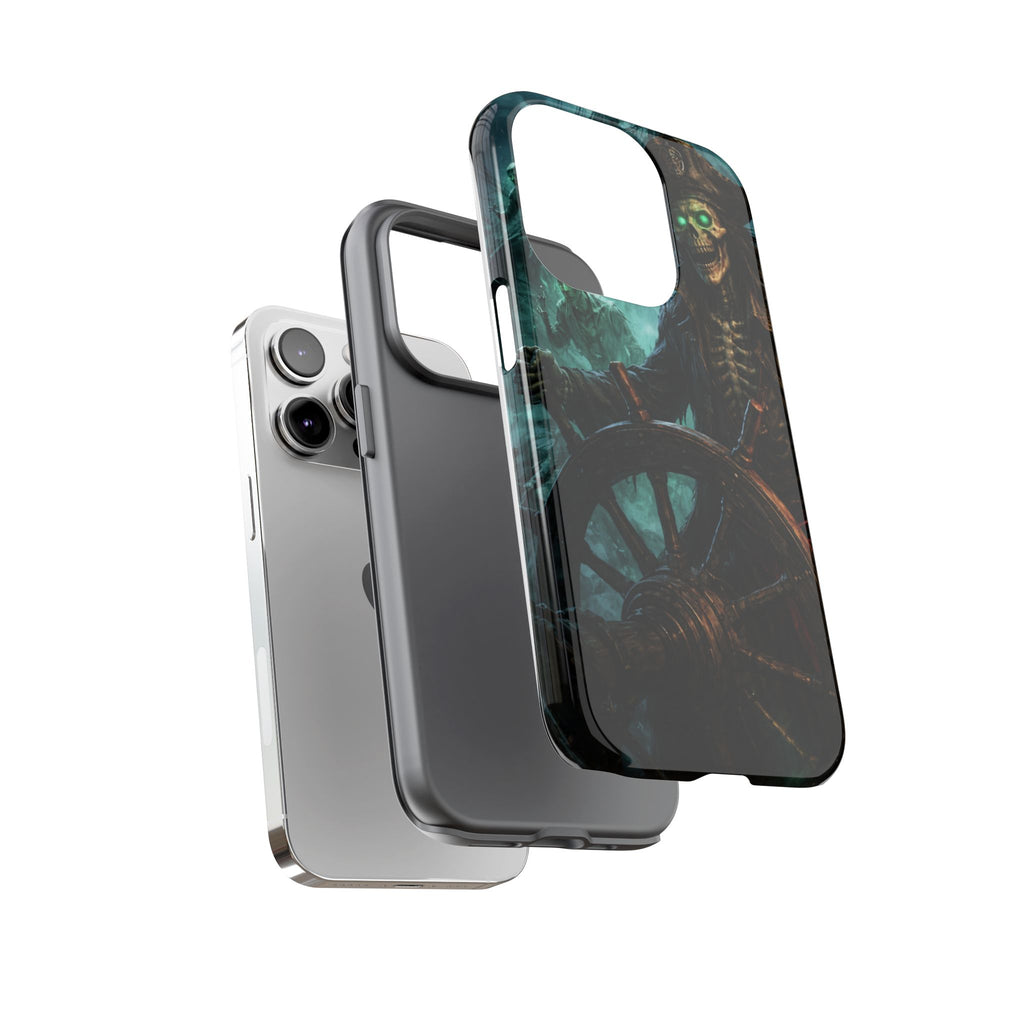 Pirate Skeleton Phone Case — Haunted Ship Captain iPhone Cover