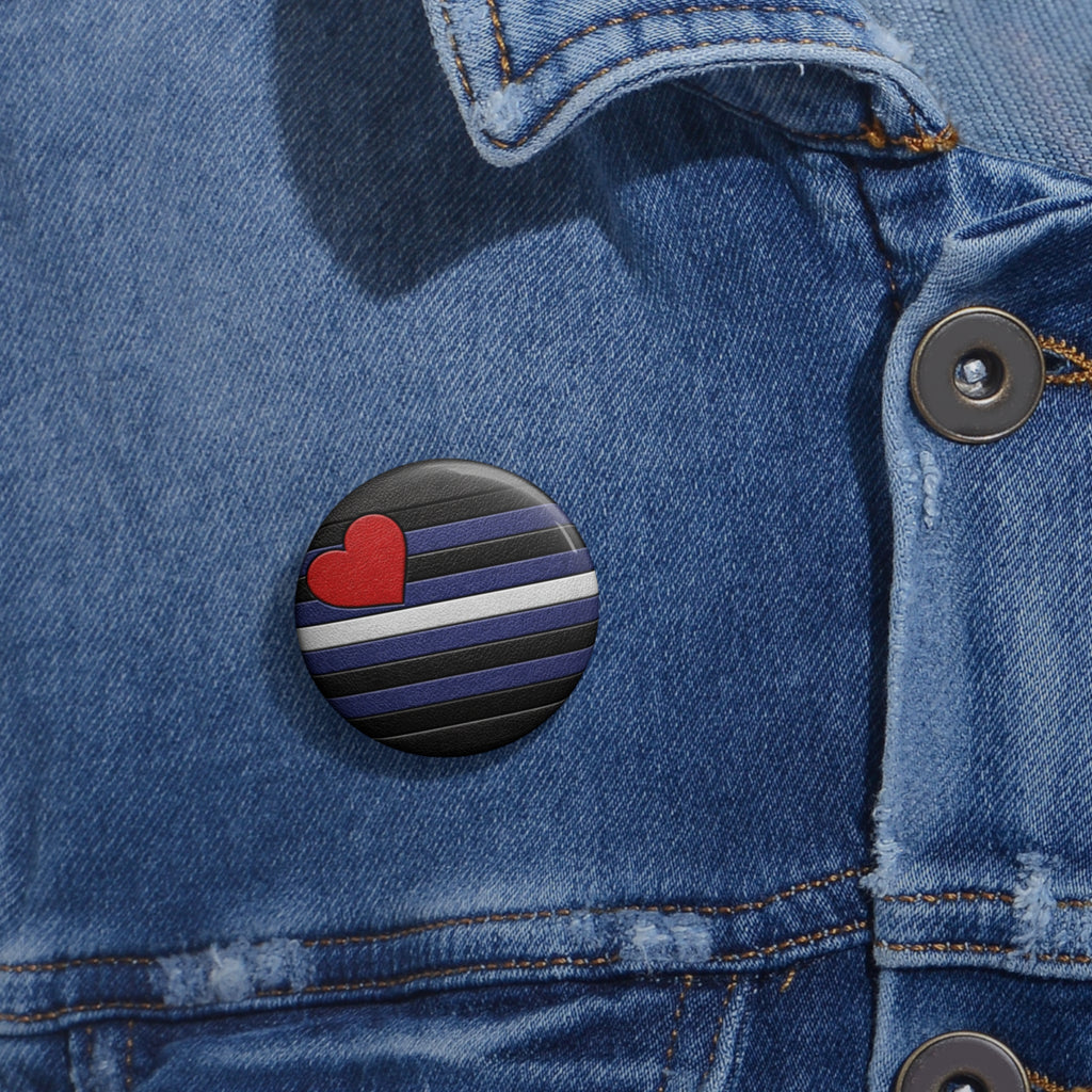 Leather Pride Pin Button — LeatherPPL Unite