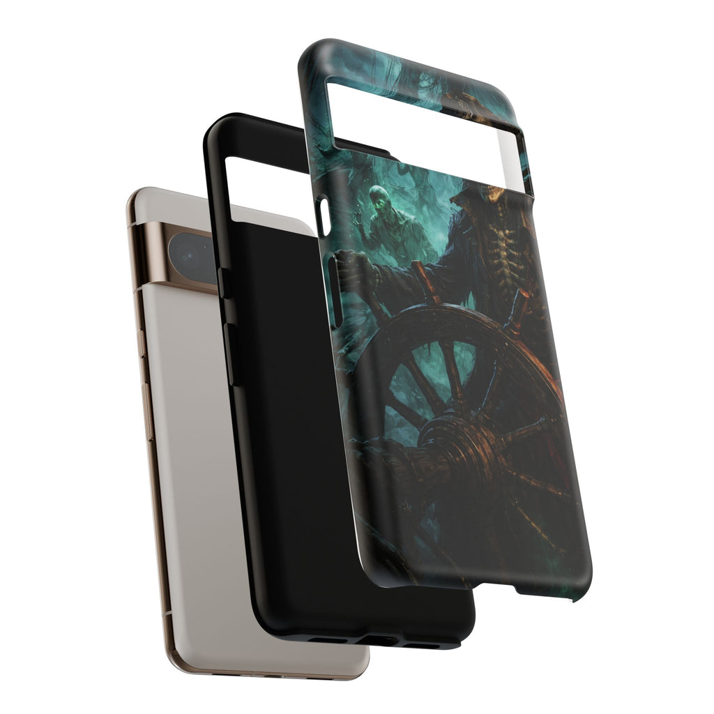 Pirate Skeleton Phone Case — Haunted Ship Captain iPhone Cover