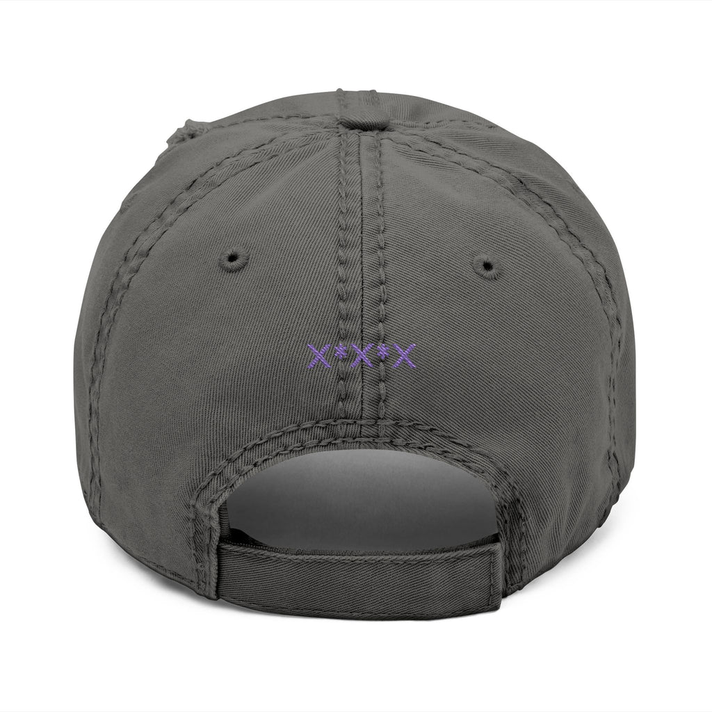 Chaotic Embroidered Distressed Dad Hat
