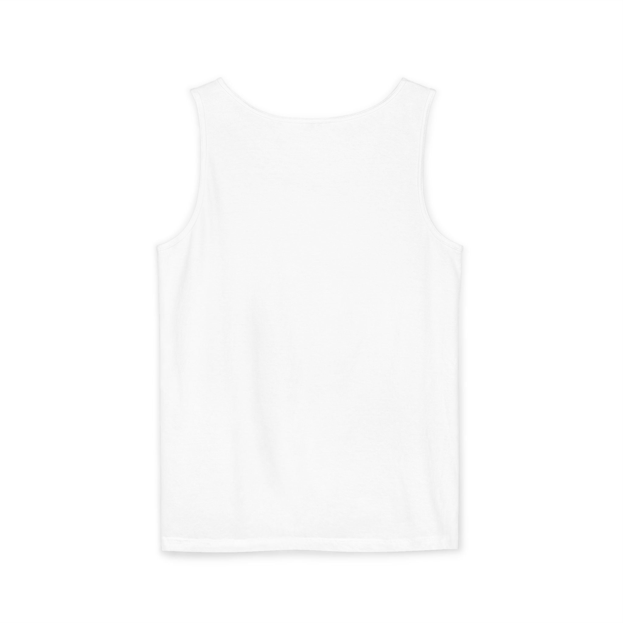 Demon Skull Flame Tank Top — Horror Graphic Summer Tee