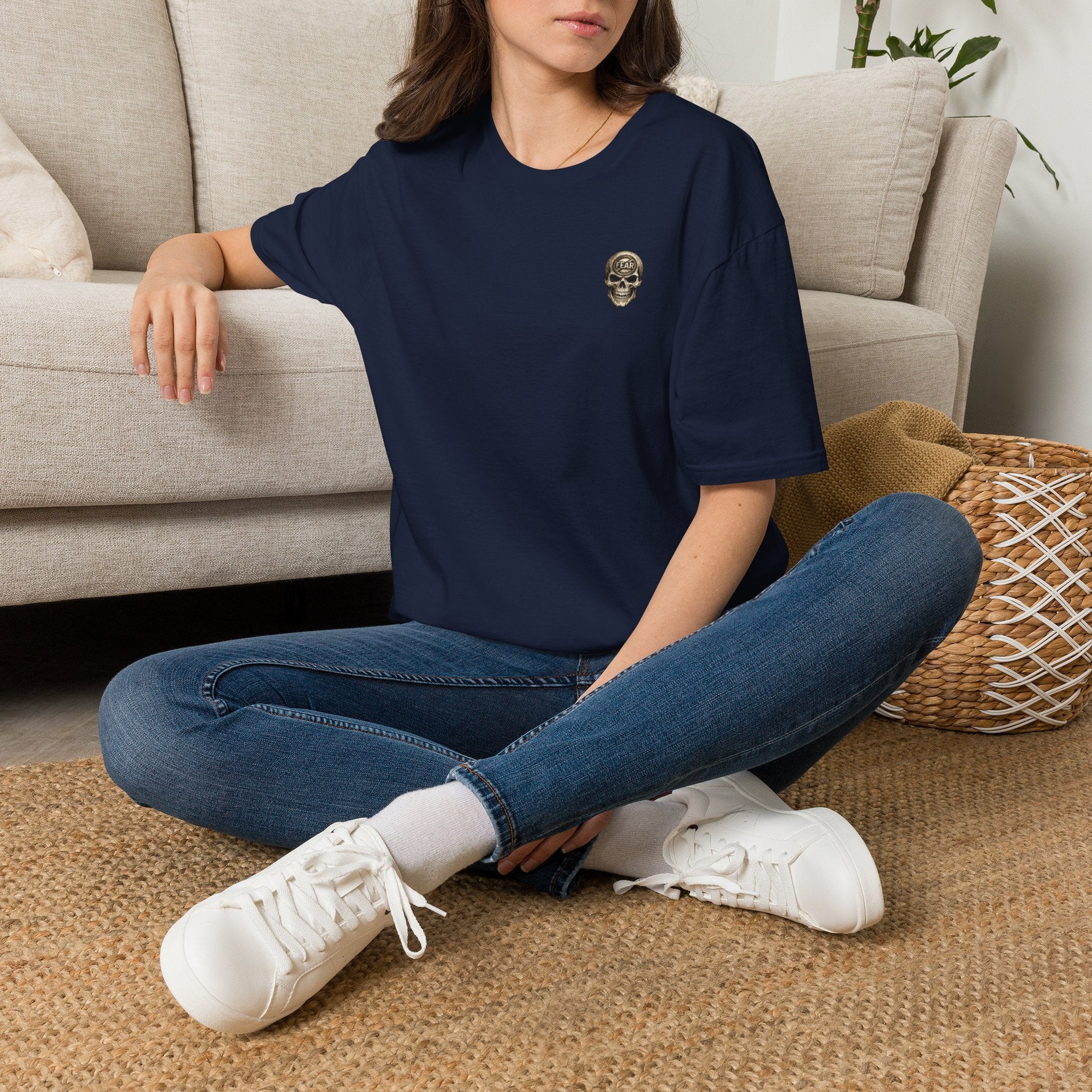 NoFear Skull Vintage Skull T‑Shirt