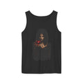 Dark Gothic Woman with Red Apple Tank Top