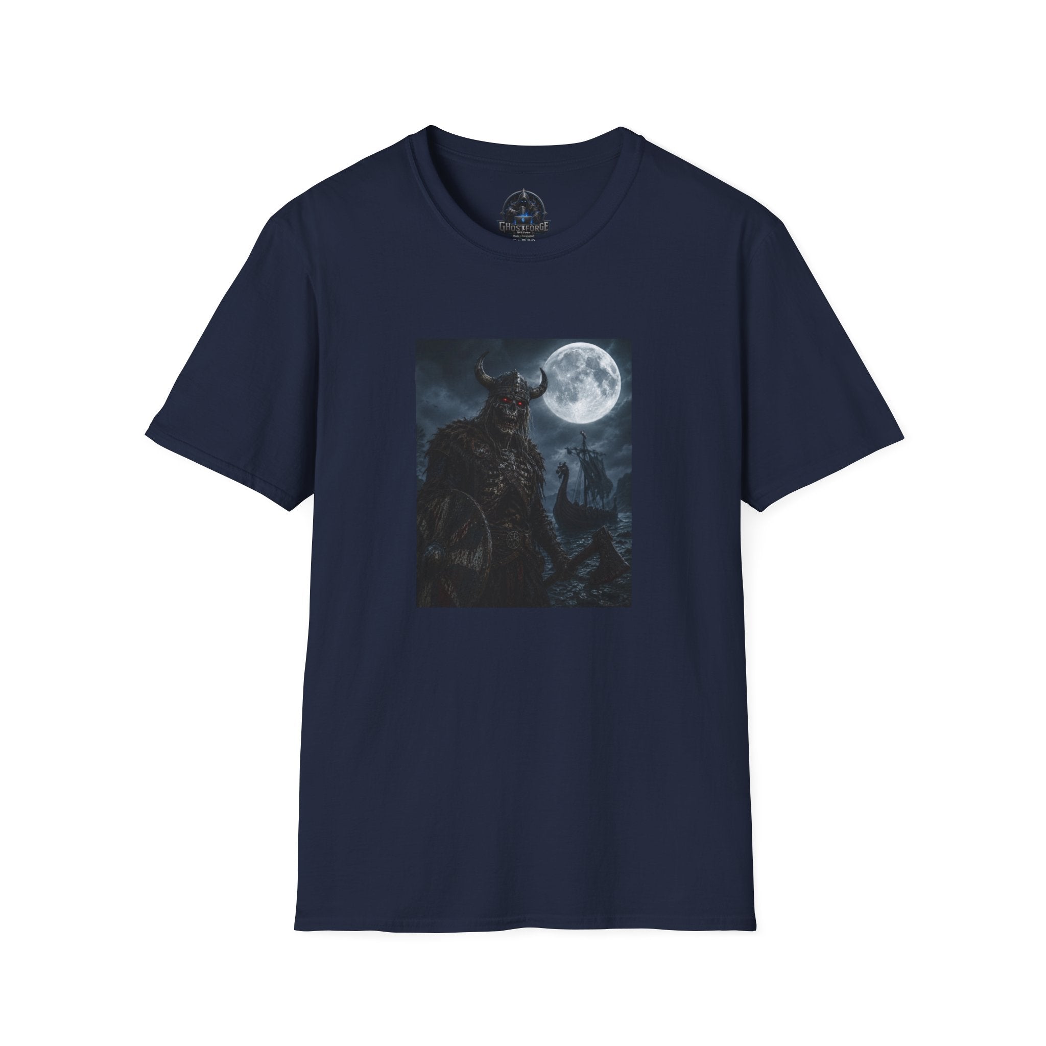 Viking Lord Tee — Moonlit Un-Dead Warrior Graphic T-Shirt