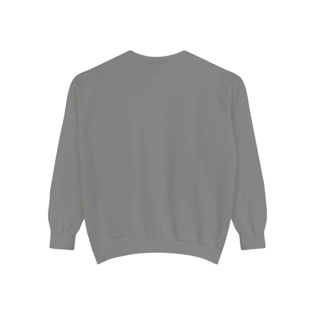 Dragon Night Sweatshirt — Mystical Purple Dragon Over Moonlit Village