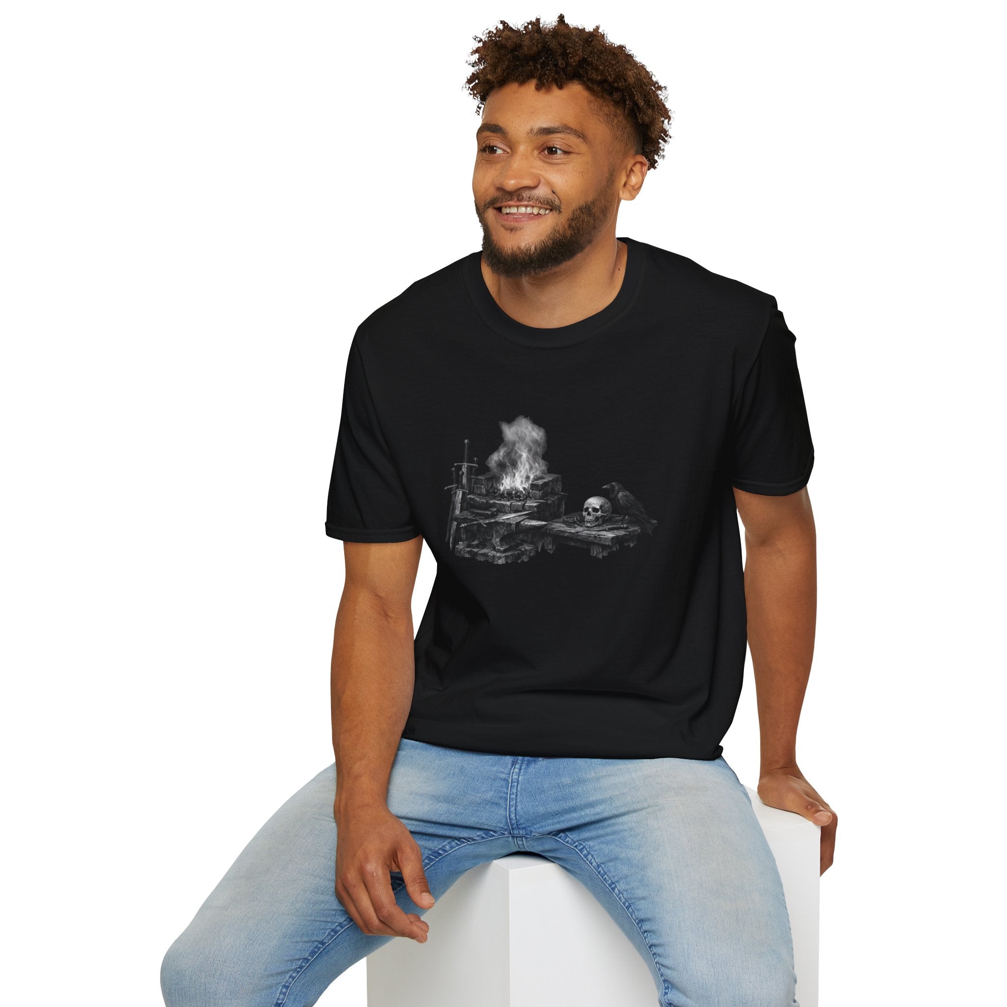 Dark Forge T-Shirt — Gothic Iron Forge Tee
