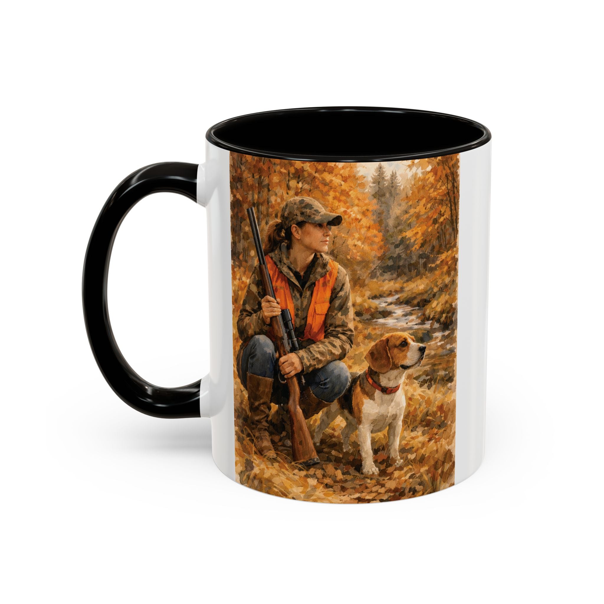 Autumn Hunt Mug – Hunter & Retriever Coffee Cup (11oz/15oz)