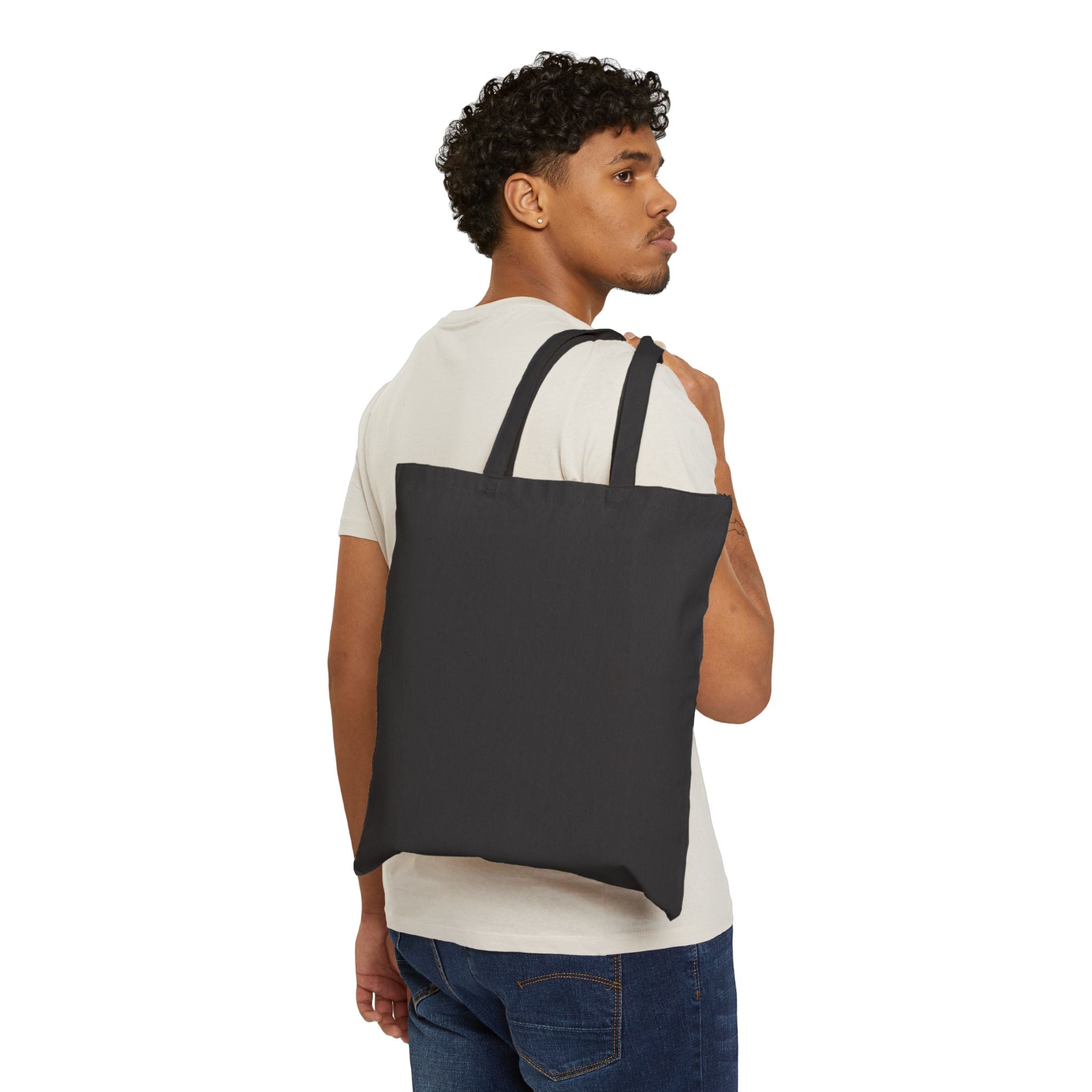 Canvas Tote — Galloping Wild Horses Scenic Print