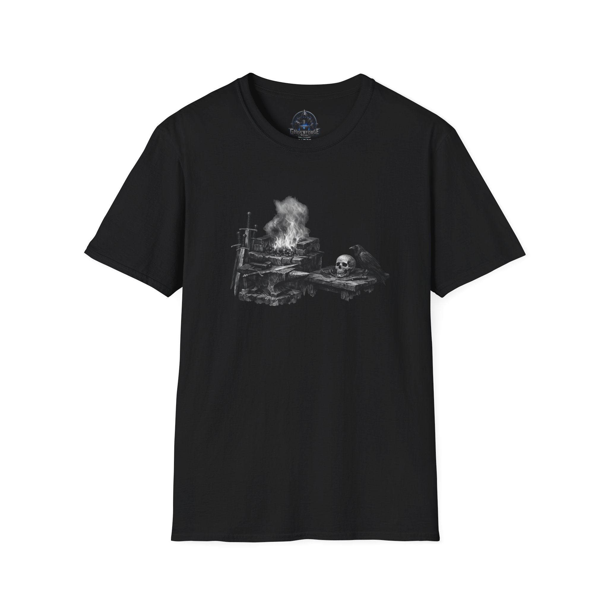 Dark Forge T-Shirt — Gothic Iron Forge Tee