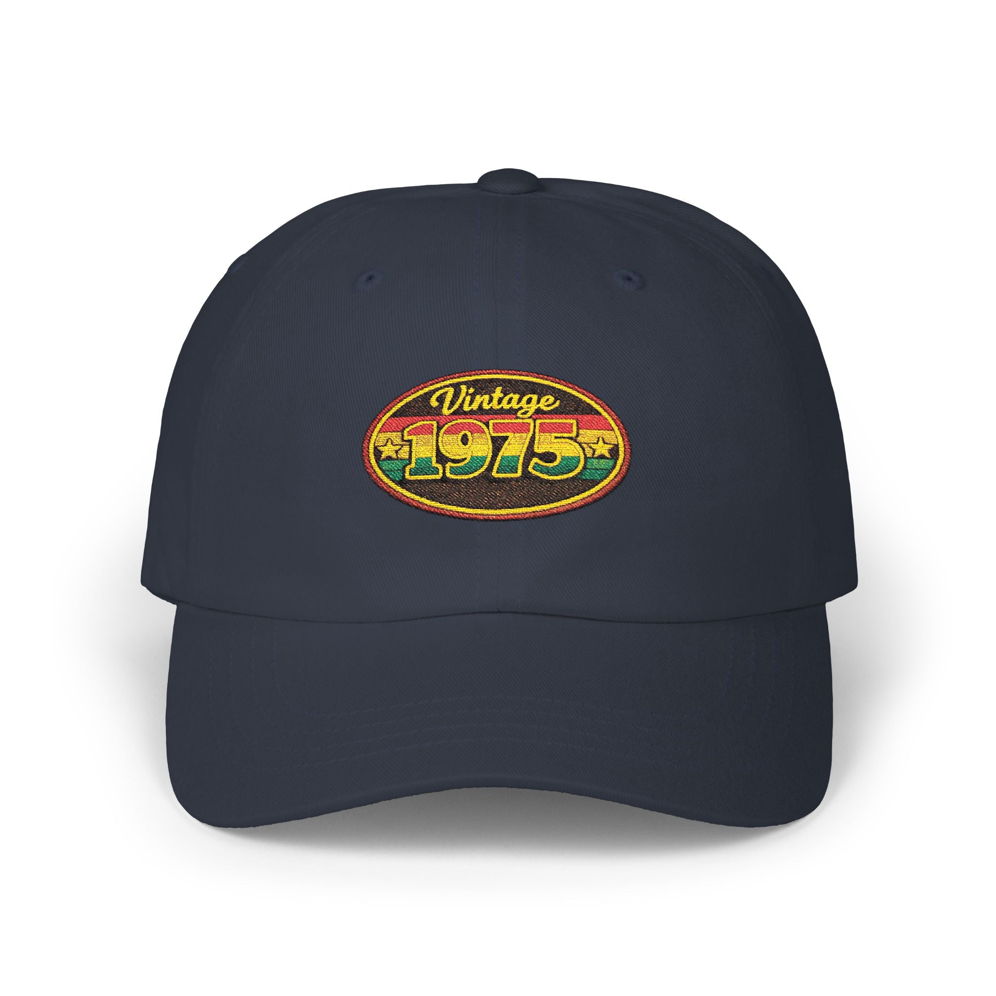 Dad Cap — Vintage 1975 Embroidered Patch Hat