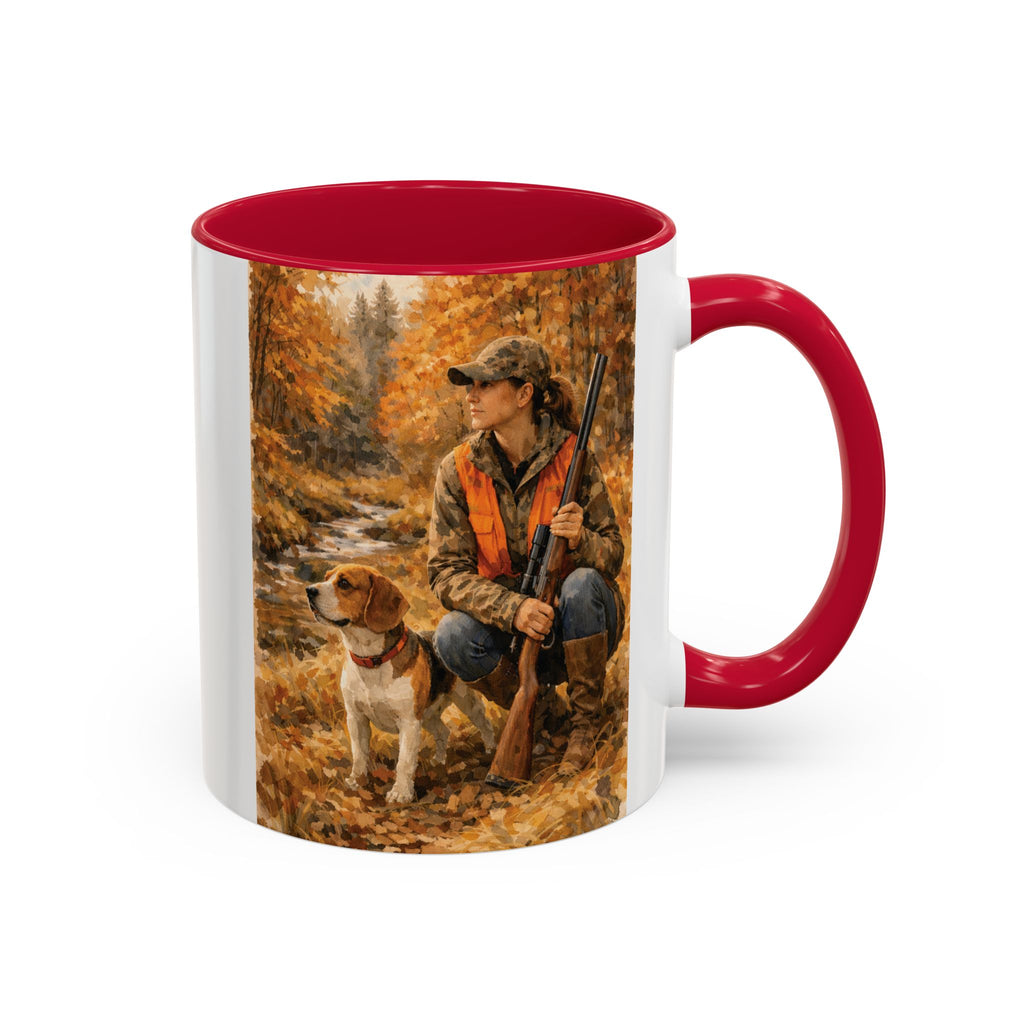 Autumn Hunt Mug – Hunter & Retriever Coffee Cup (11oz/15oz)