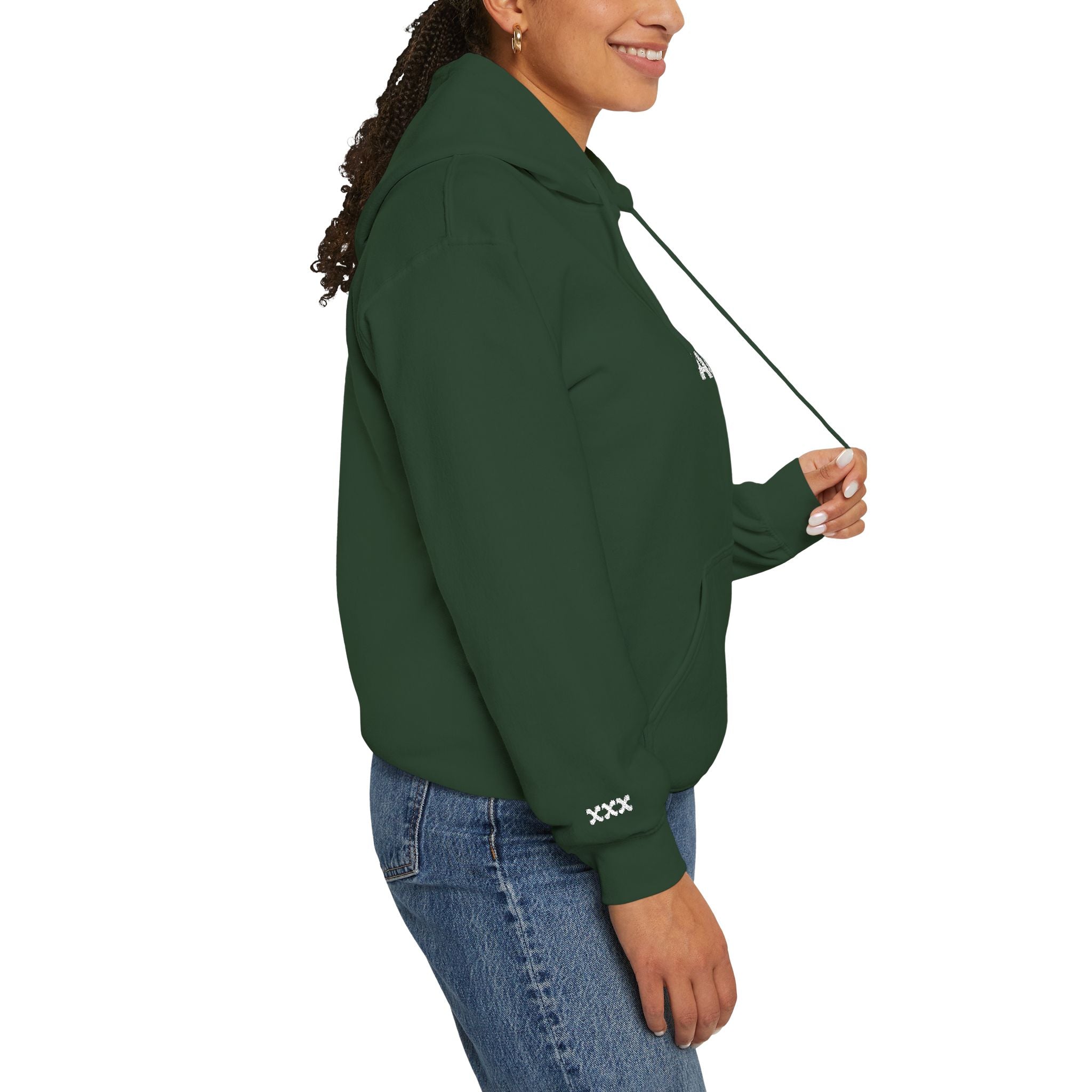 Avoids Authority Hoodie — Rebellious Embroidered Pullover