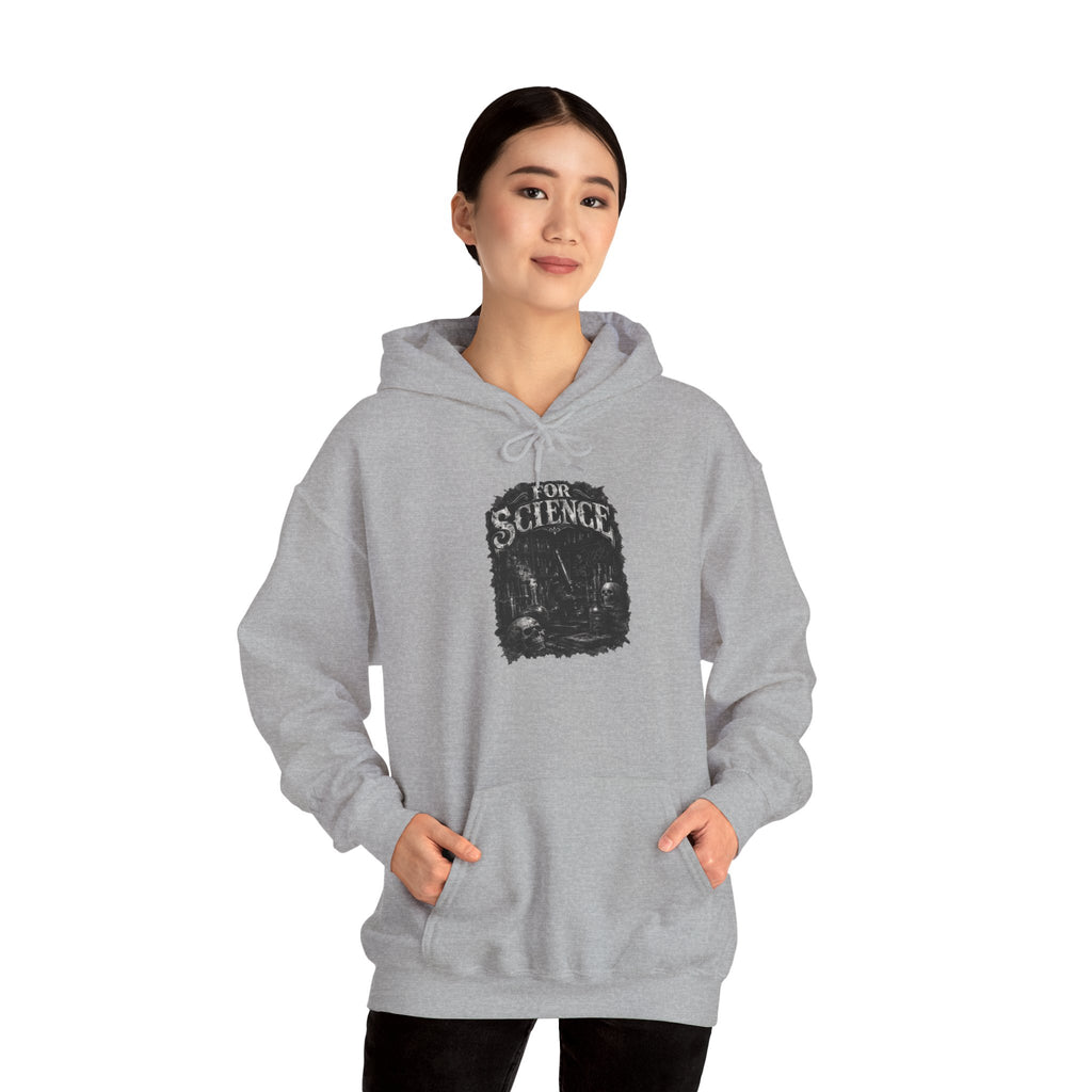For Science Hoodie — Vintage ' FOR SCIENCE' Pullover