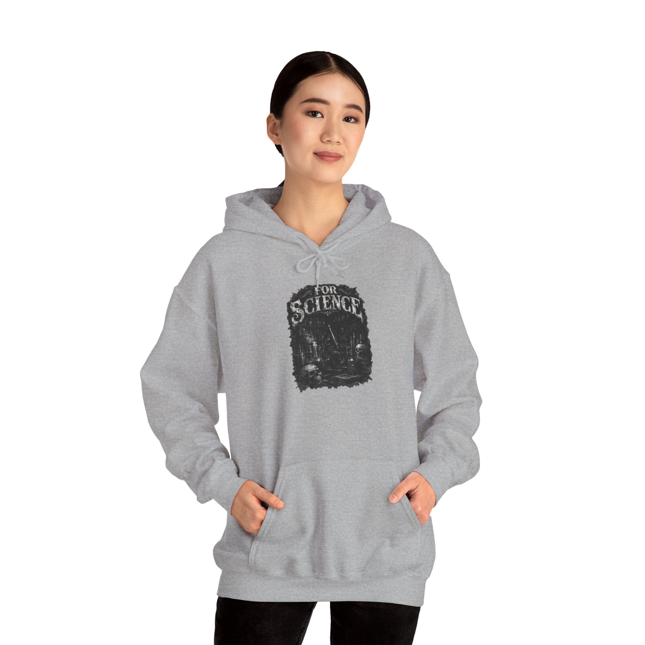 For Science Hoodie — Vintage ' FOR SCIENCE' Pullover