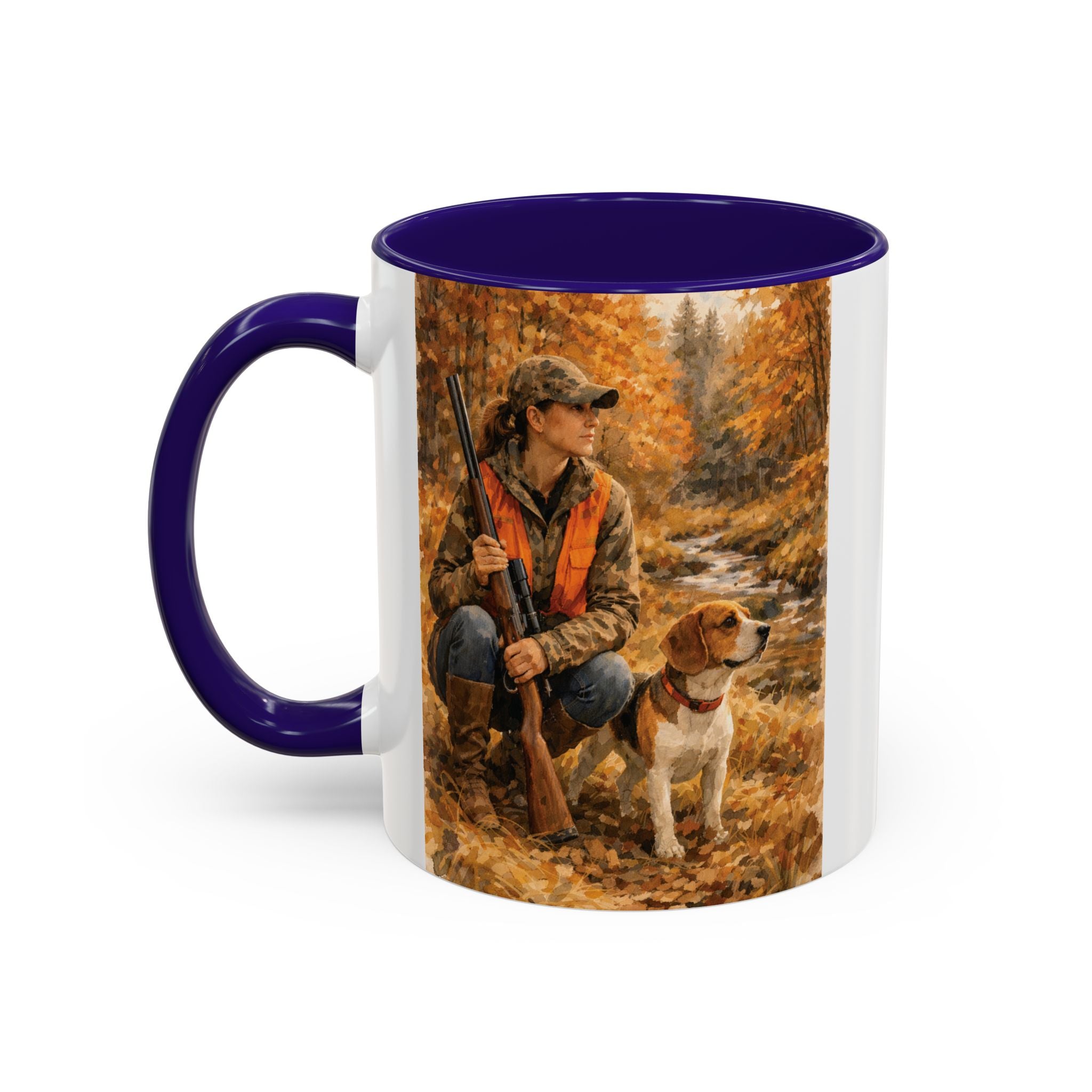 Autumn Hunt Mug – Hunter & Retriever Coffee Cup (11oz/15oz)