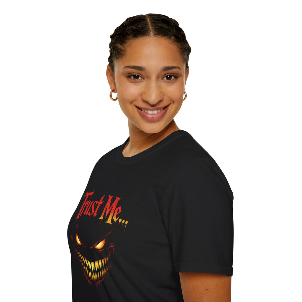 Trust Me… Scary Face T-Shirt —  Horror Graphic Tee