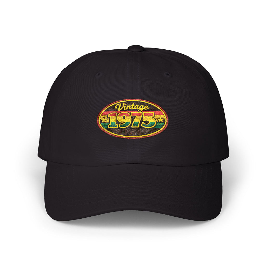 Dad Cap — Vintage 1975 Embroidered Patch Hat